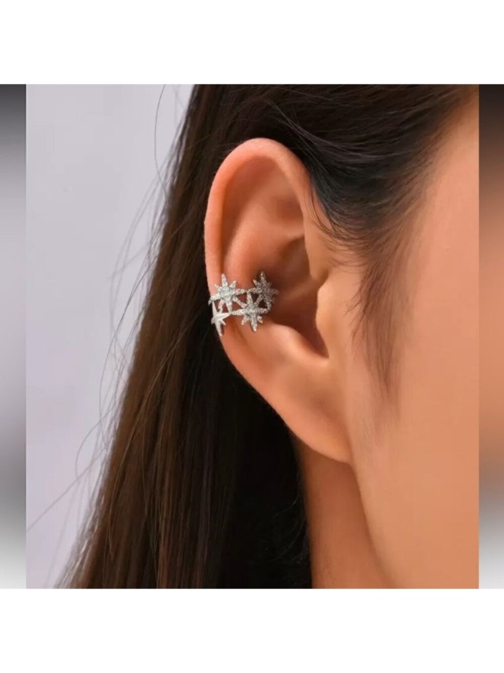 Star cuff Earrings M1268
